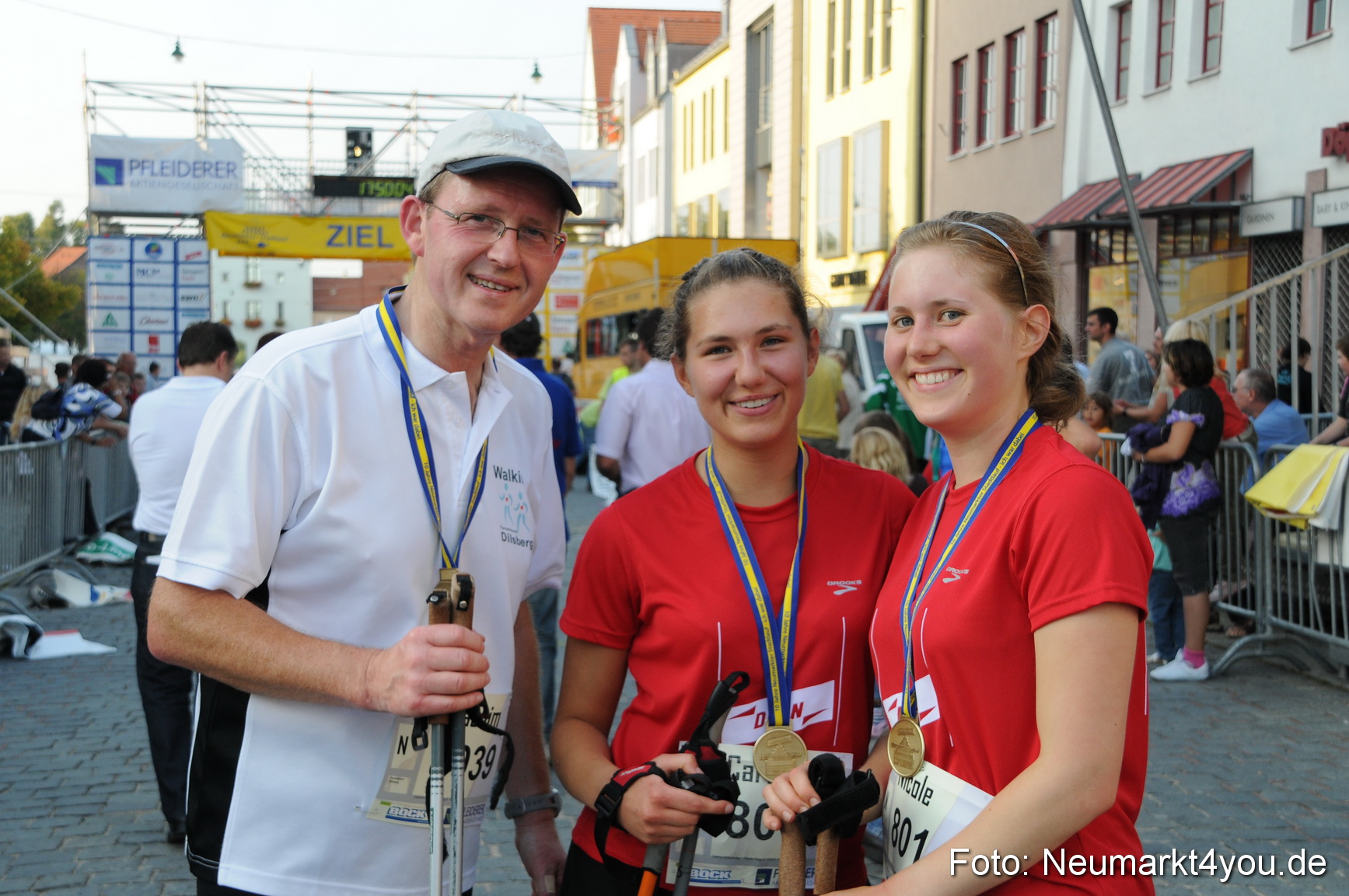 0026 Stadtlauf Neumarkt Nordic Walking 190909